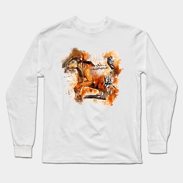 Chalicotherium Long Sleeve T-Shirt by TortillaChief